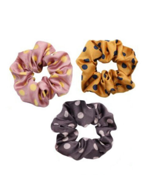 Polka Scrunchies